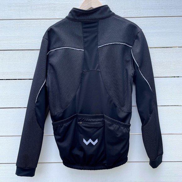 Mens Arsuxeo cycling jacket, black, size Large - Picture 5 of 9